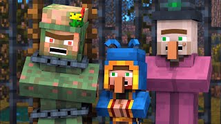 Wandering Trader Life 5 Zombie Villager  Minecraft Animation [upl. by Gal837]