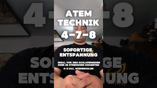 Stressabbau und besser einschlafen➡️ Diese Atemtechnik hilft dir dabei ☺️ theJAMP routine [upl. by Junia184]