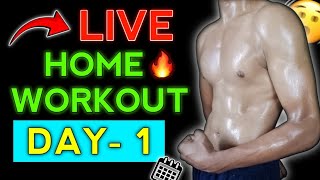 Day 175 Days Live workout challange 💪  chest Day Part  2 [upl. by Mauretta]