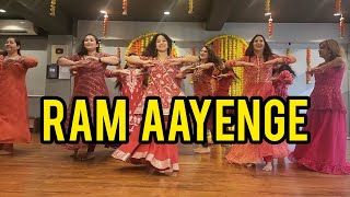 RAM AAYENGE DANCE VIShal mishra song jai shri Ram [upl. by Morissa]