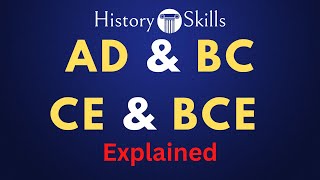 AD and BC Explained as well as CE and BCE [upl. by Brenza422]