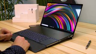 Asus Laptop with TWO 4K Displays  ZenBook Pro Duo UX581 [upl. by Nivlak]