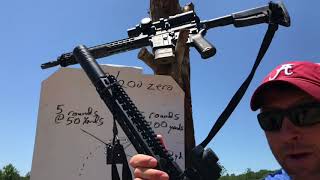 50200 Yard Zero at 10 Yards  Warrior Tribe Tactical [upl. by Trumaine]