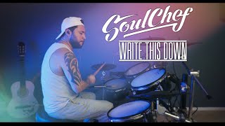 Soulchef  Write This Down x Dead Wrong  Biggie Smalls  DRUM COVER [upl. by Nerraw378]