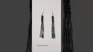 tassel earrings inspiration diywithbiral fashion trending diy earrings [upl. by Greabe]