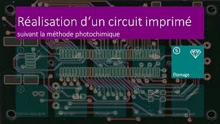 Réalisation dun circuit imprimé  05 Étamage  FR [upl. by Lanctot961]