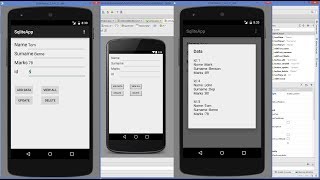 Android SQLite Tutorial  Android CRUD Tutorial with SQLite Create Read Update Delete [upl. by Ardeid358]