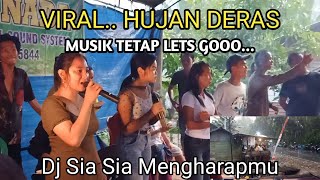 VIRAL WALAU HARI HUJAN DERAS MUSIK TETAP LETS GOOO  Live Panggung Versi Orgen Tunggal Dj Remix [upl. by Erlewine]