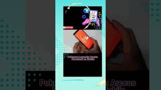 Pokemon Legends Arceus GamePlay for iOS amp Android 2024 [upl. by Anitirhc47]