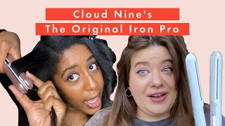 Cloud Nine Original Vibrating Iron Pro Straightener REVIEW amp TUTORIAL  Cosmopolitan UK [upl. by Angadreme]