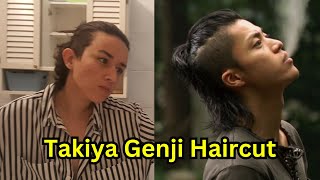 Takiya Genji Hairstyle  crows zero [upl. by Elocal95]