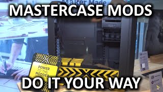 Fully Custom MasterCase from Cooler Master  CES 2016 [upl. by Lehar283]