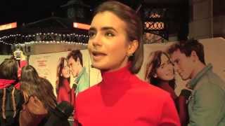 Love Rosie  Lily Collins Tamsin Egerton Cecilia Ahern  World Premiere interviews [upl. by Ulrika]