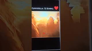 Kong saves Godzilla from mecha godzillashortsemotional [upl. by Eissoj]