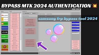 MTK Auth Bypass Tool v1 2024  MI Unlock tool l SAMSUNG FRP ENABLE ADB TOOL 2024 [upl. by Gino]