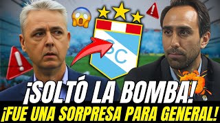 🔴😱¡LANZÓ ESA B0MBA ¡ESTO NO SE ESPERABA ¡TODOS SE SORPRENDIERON SPORTING CRISTAL HOY [upl. by Geirk779]