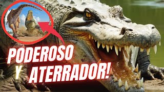 ¡Este CAIMAN PREHISTORICO GIGANTE era ATERRADOR y MORTIFERO PURUSSAURUS [upl. by Anerom]