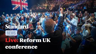 Reform UK conference LIVE Watch speeches from Farage Tice and Anderson [upl. by Eartnoed]