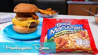 Maruchan Ramen Burguer [upl. by Namruht230]