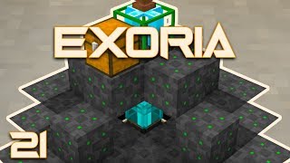 Exoria EP21 Void Dust Miner  RFTools Modular Storage [upl. by Irakab]