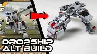 My Last ALT Build  Dropship using 501st Battle Packs [upl. by Ilke]