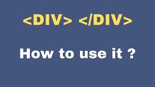 How to use div with css class in html [upl. by Aicel]