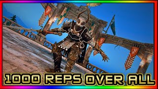 1000 REPS ACHIEVED How I Mastered  For Honor [upl. by Theo176]