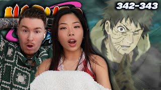 TOBI REVEAL  Naruto Shippuden Reaction Ep 342343 [upl. by Adnaloj421]