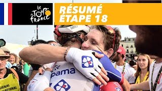 Résumé  Étape 18  Tour de France 2018 [upl. by Avrit]