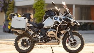 Touratech Zubehör für die neue BMW R1200GS Adventure [upl. by Prissy]