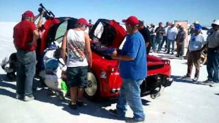 Ferrari Enzo 2003 on the Salt Flats [upl. by Birgit]