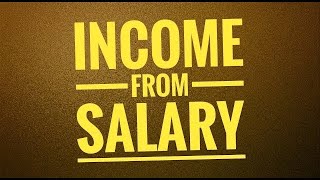 Income from Salary with example Allowances HRA  5th Semester  B com Calicut university [upl. by Marthe784]