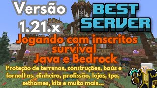 💓🔴🎮 JOGANDO COM OS INSCRITOS JAVA E BEDROCK liveshorts shorts minecraftshorts 🎮 🔴 💓 [upl. by Akir]