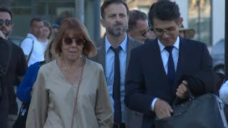 Viols de Mazan arrivée de Gisèle Pelicot et sa famille au 5e jour du procès  AFP Images [upl. by Dorion]