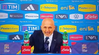 Luciano Spalletti Conferenza Stampa post ItaliaFrancia 13 🇮🇹🇫🇷 [upl. by Akenot963]