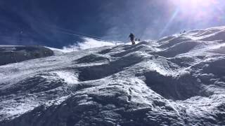 Perrine Laffont Ski de Bosses à Zermatt [upl. by Takken709]