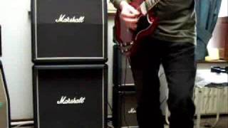 MARSHALL 3005 lead 12  ACDC licks [upl. by Perren]