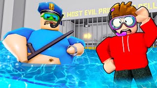 ROBLOX CHOP AND FROSTY ESCAPE BARRY EXE UNDERWATER PRISON [upl. by Farris]