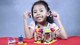 mainan anak lego  Lego friends downtown bakery 41006kids toys review unboxing [upl. by Grethel]