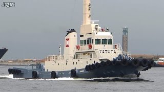 TATSUTA MARU 龍田丸 Tugboat タグボート 内海曳船 大阪港 2015APR [upl. by Anasus]