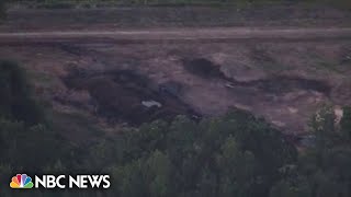 New video shows debris field from missing F35 fighter jet [upl. by Higginbotham]