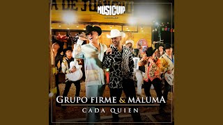 Cada Quien  Karaoke  Grupo Firme  Maluma [upl. by Konikow]