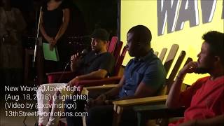 TheNewWaveJa Movie Night highlights August 18 2018  IG 13thStreetPromo [upl. by Ahsaelat]