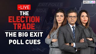 Stock Market Analysis LIVE  Will Exit Poll Results Swing The Share Market  Lok Sabha Elections [upl. by Eentihw]