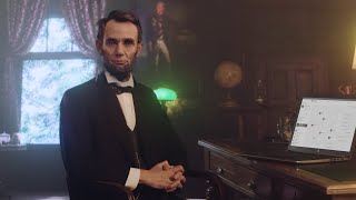 Abraham Lincoln Discovers His Family History on MyHeritage [upl. by Nanreik809]