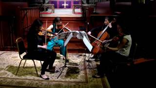 Bergamot Quartet performs Caroline Shaws Punctum [upl. by Kenway]