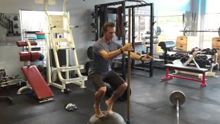 BOSU® Elite Sprinter Squats  Speed Training Technique  Running Tips [upl. by Attenol]