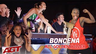 American got talent 2020 Tanzanian as he took the Golden Buzzer  finalist  is a boncena from Tz [upl. by Aremaj311]