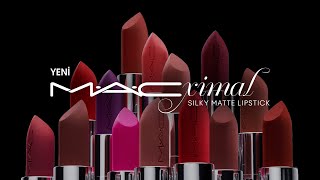 YENİ  M·A·CXIMAL SILKY MATTE LIPSTICK [upl. by Nomis]