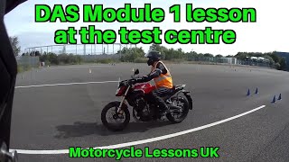 Direct Access DAS Module 1 lesson at the test centre right circuit mainly [upl. by Dachy]